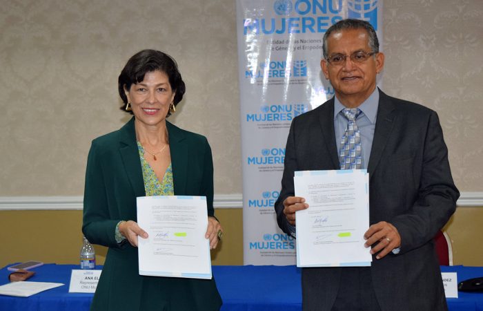 CAPRO firma Memorando de Entendimiento con ONU Mujeres